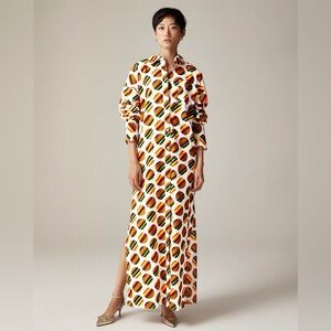 Christopher John Rogers X J.Crew Étienne shirtdress in polka-dot poplin CF476